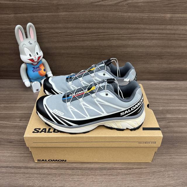 Top version Salomon Xt-6 Recut Monument Phantom low-top outdoor functional shoes