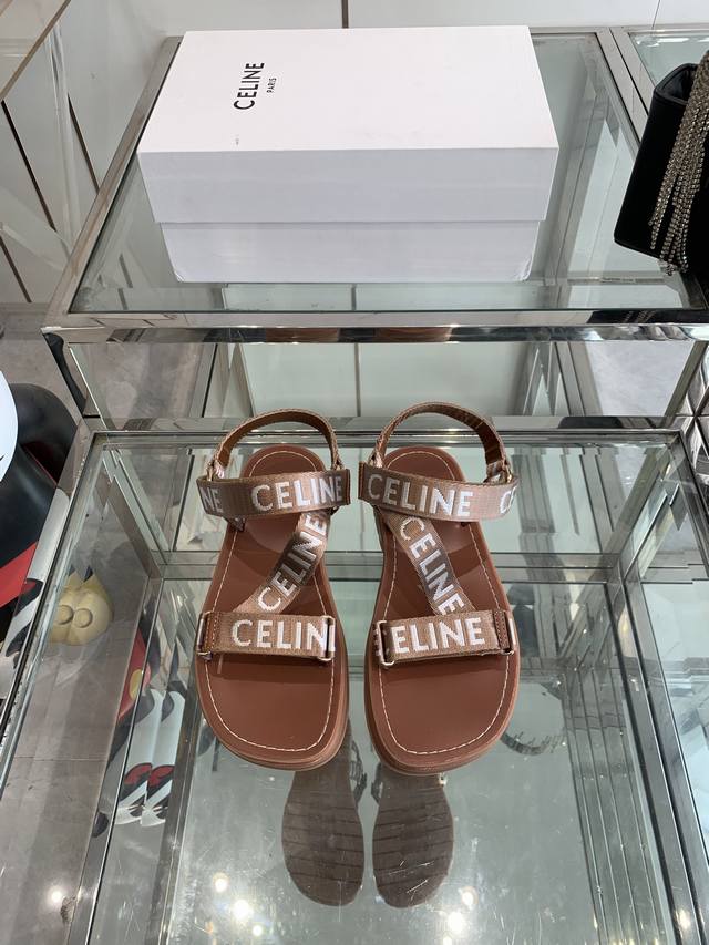 Celine classic Arc de Triomphe spring latest hot beach sandals, summer with sock