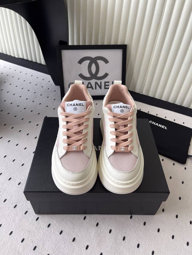 Chanel25K panda color matching casual shoes, the same style as internet celebrit