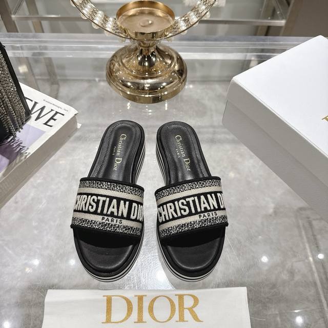 Factory Sandals and Slippers New Color Dior Dior 25 Spring and Summer New Ivieta