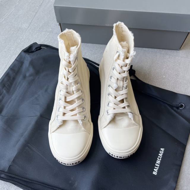 Top Balenciaga Paris 22 summer new product Paris worn and distressed effect casu
