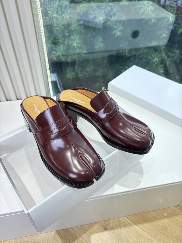 WYSIWYG G012 leather purchasing level #Margiela Ballet Mary Jane single shoes sp