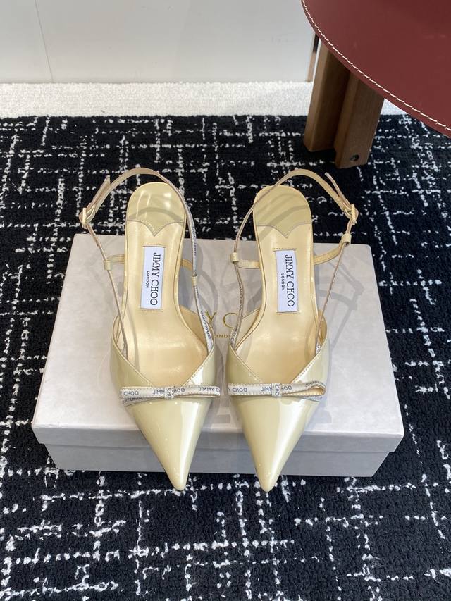 Purchasing-level Jimmy Choo 25Ss Spring/Summer Series Jc New Bowknot High-Heeled