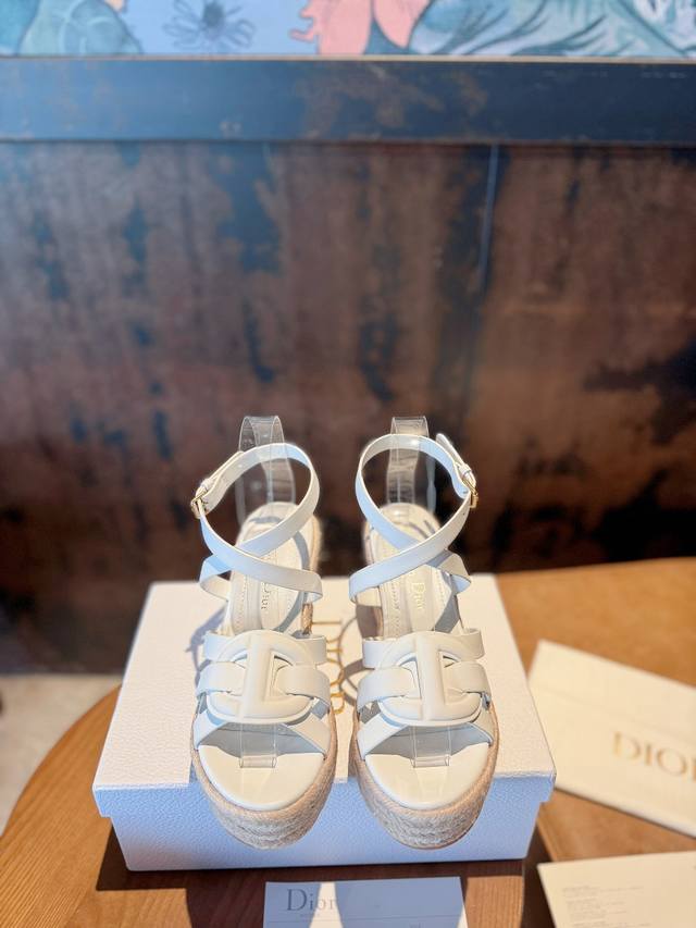 Dior Chrono 25Ss high version new sandals. Simple and versatile. Perfect and lux