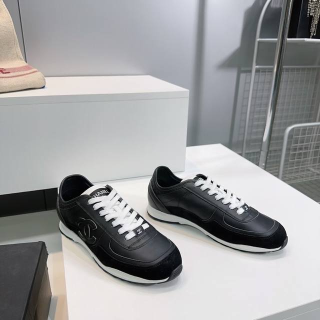 Price: Chanel 2025 new panda sneakers color matching thick-soled casual sports s
