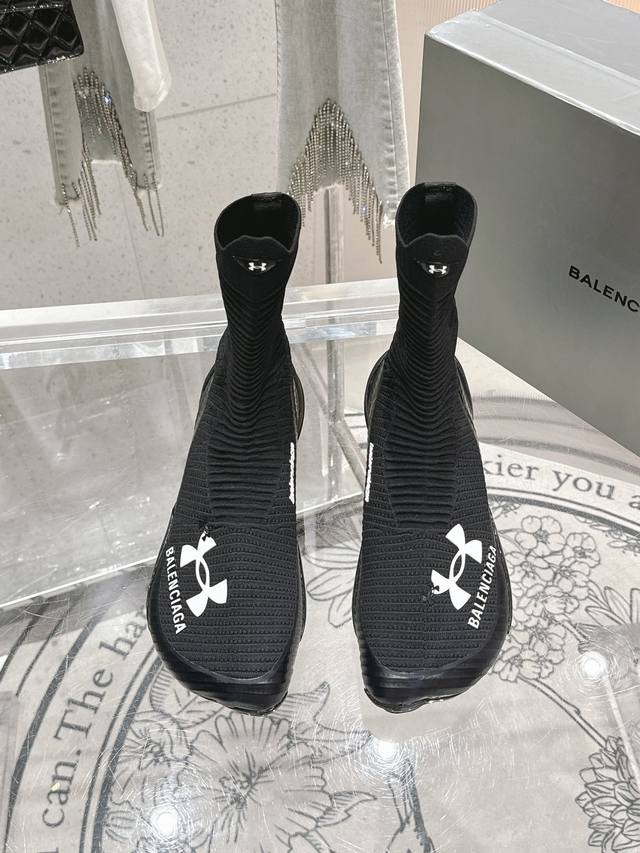 Women's and Men's X Under Armour co-branded couple's flying sneakers casual shoe