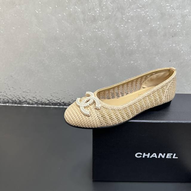Chanel Chanel 25Ss finally has woven ballet flats A shoe that deserves a separat