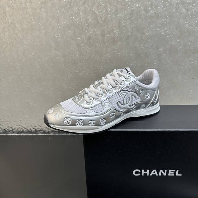 Men +10 Chanel 2025Ss new Silver Horn King second generation splicing embossed c
