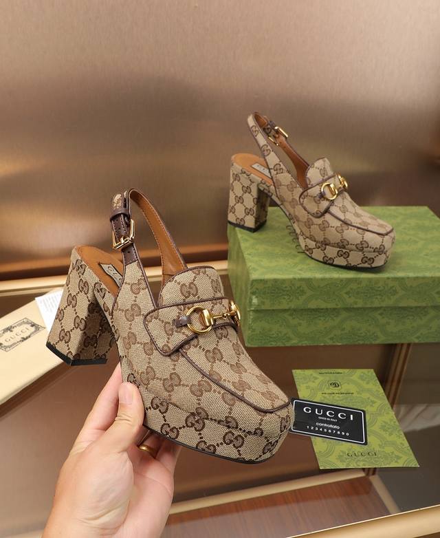 Summer new G top purchasing agent 5 colors new latest Gucci platform high heel h