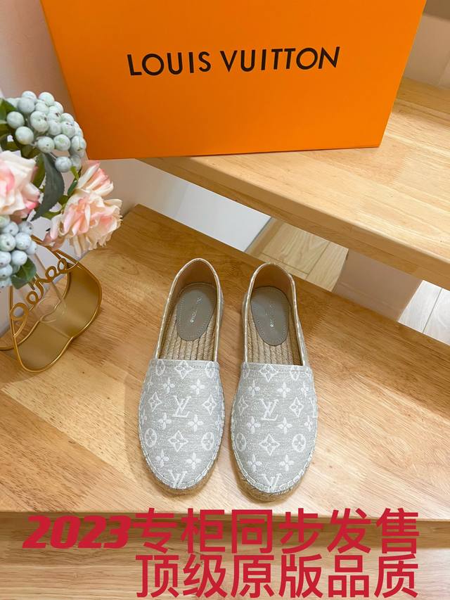 Louis Vuityon Starboard loafers Made from Monogram denim, these flat loafers ech