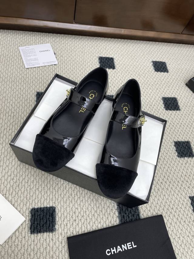 Chanel25Ss summer new style flat shoes Mary Jane shoes Counter quality One of th