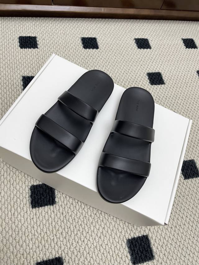 The Row 25Ss new summer flat slippers Wu Qianyu's same style, minimalist and ele