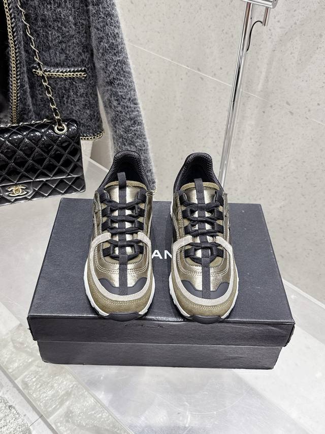 Chanel Panda Shoes! 2025 top casual sports shoes This classic design; the upper