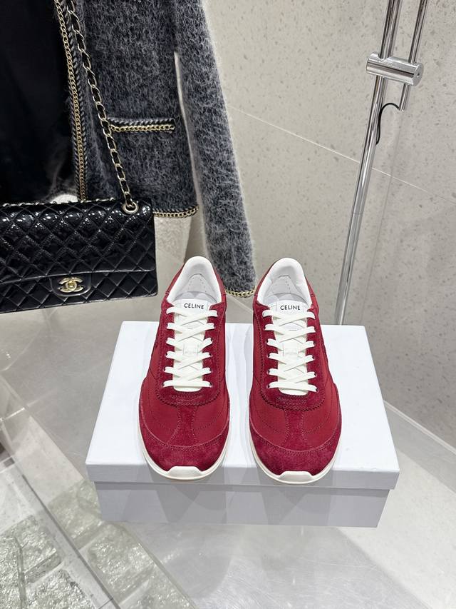 Purchasing-level Celine 25Ss Spring and Summer Latest Racer Series Forrest Gump