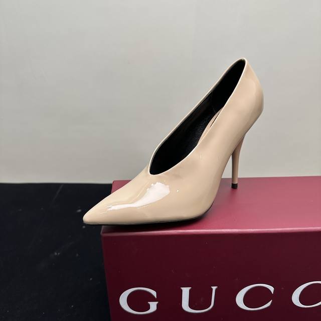 Gucci Gucci classic fashion candy color high heel stiletto pointed toe shoes Ori
