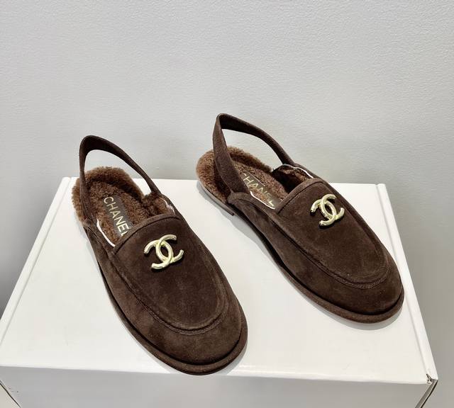 Chanel 25th New Chanel Wool Back Loafers Regular Size: 35-39 Customized 40.41