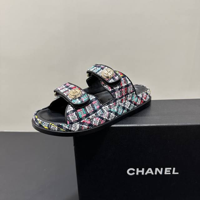 Leather sole and fabric surface 2025 Spring and Summer latest fabric counter mai