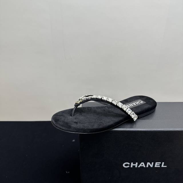 2025Ss new Chanel Chanel flip-flops, Chanel flip-flops, the perfect combination