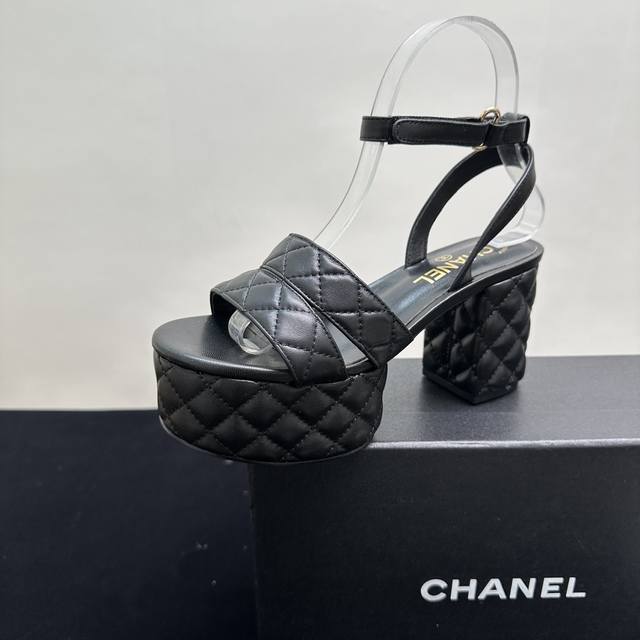 Chanel platform sandals, the secret to being fashionable My dears, Chanel platfo