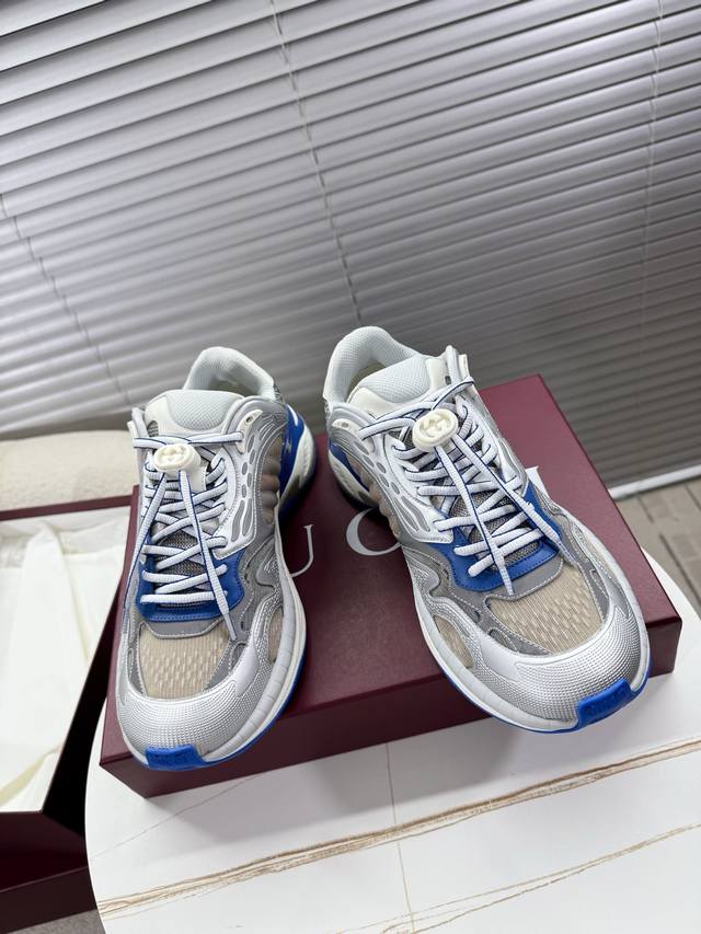 Top version Gucci 2.0 latest couple style dad shoes; sports shoes This sports ru