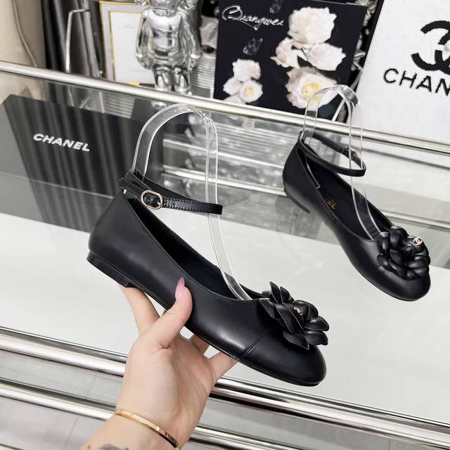 High version Chanel single shoes Chanel*