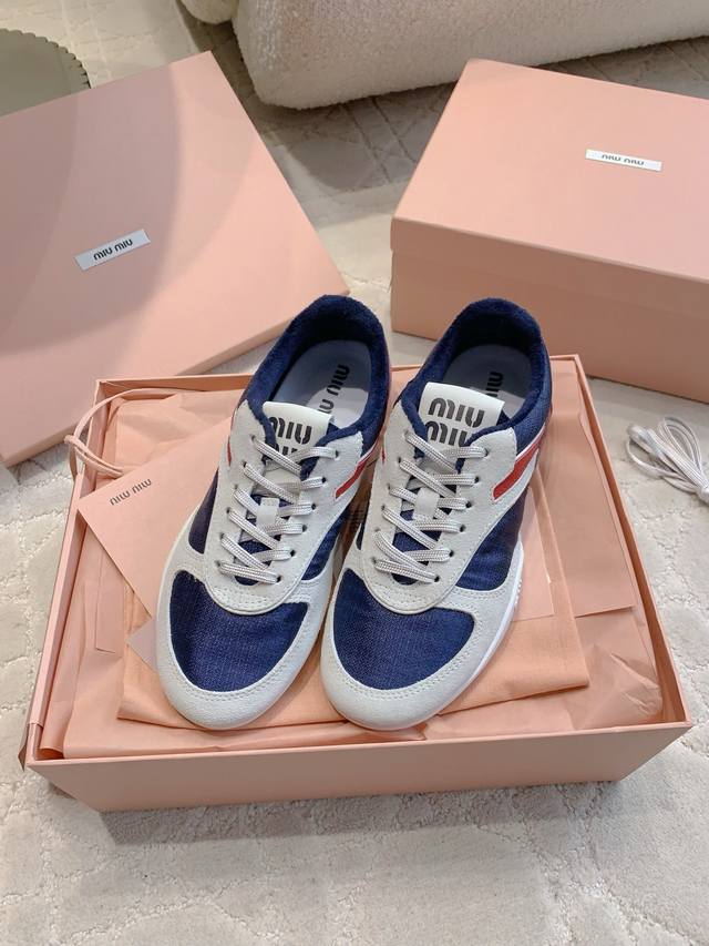 Factory price P Top version Unisex Miu new Agande training shoes casual shoes wi