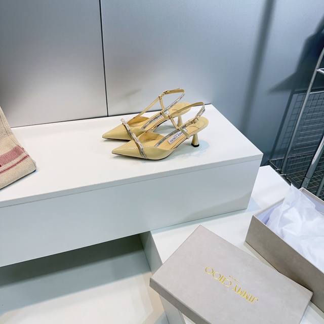 High quality factory! Top quality Jimmy Choo 25 spring and summer new bow logo r