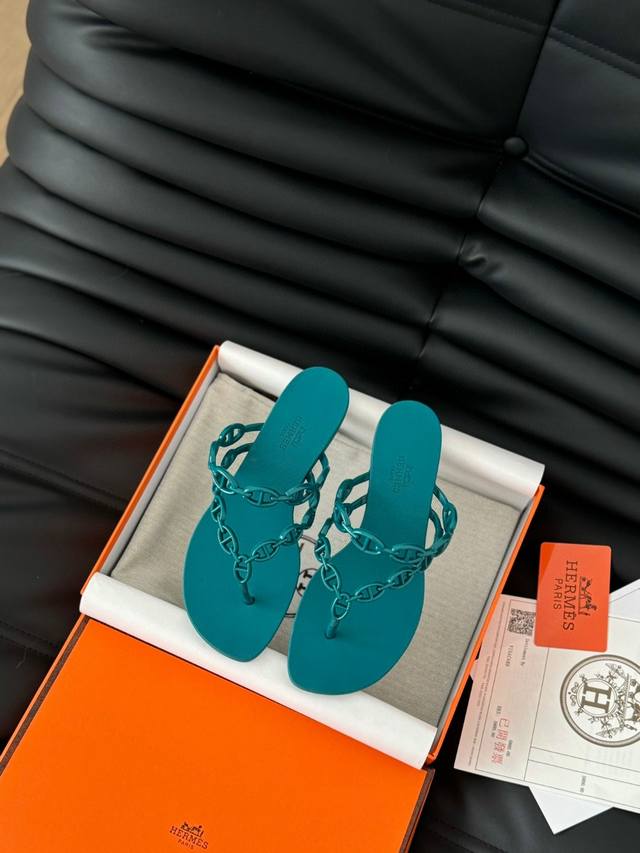 The latest H pig nose flip flops, a must-have for the beach in summer Size: 35-4