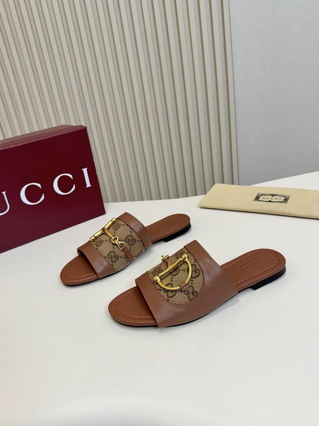 2025 Gucci new model, size 35-44, factory price P, leather sole plus 40