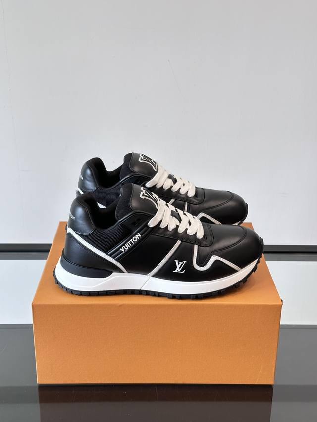 The Lvrun Away Maxi couple's sneakers debuted in the 2025 Early Fall Collection,