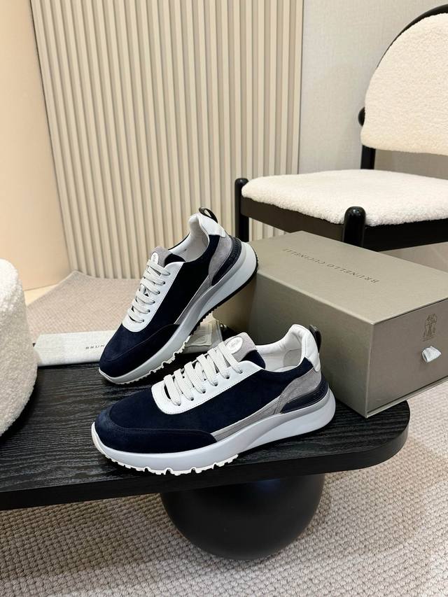 Factory, Brunello Cucinelli, 2025Ss new casual sports shoes shipped. Bc new mate