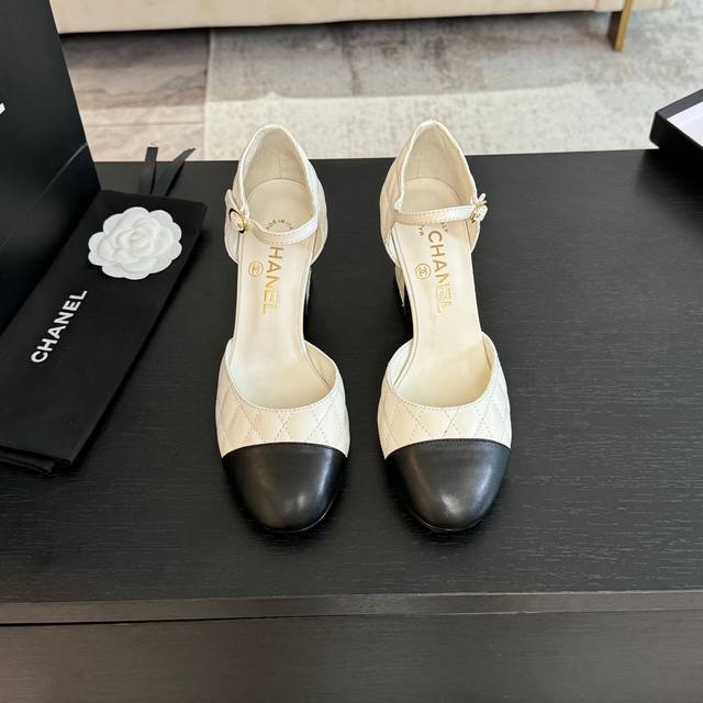 Purchasing-level Chanel 24Ss Mary Jane slippers autumn and winter single shoes s