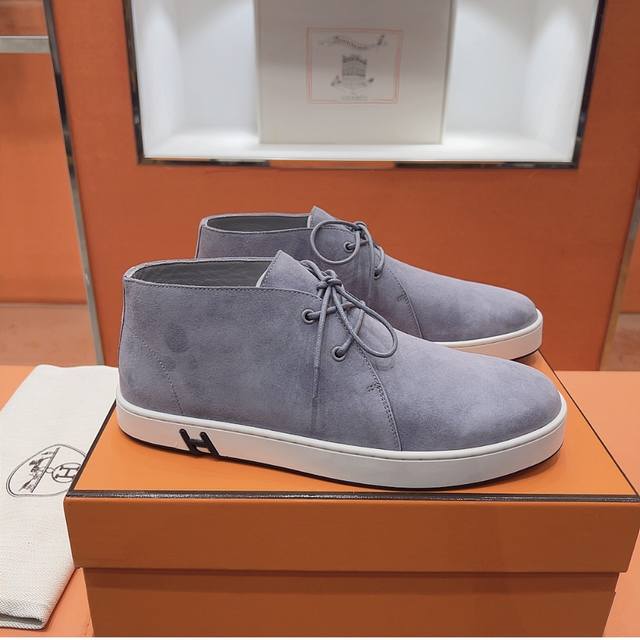Men's +20 H family 25Ss autumn and winter high-top casual shoes! Classic boots +
