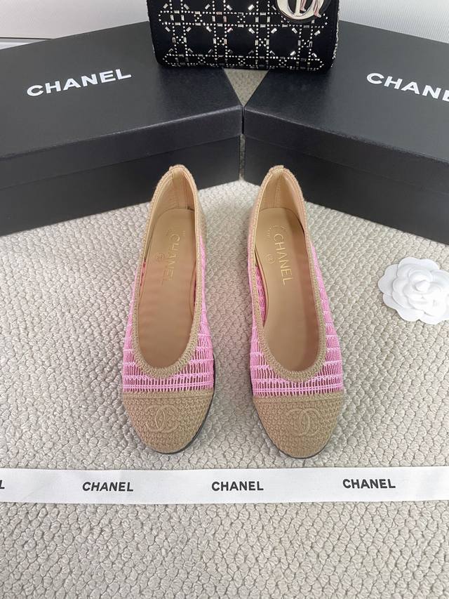 Chane*25S Chanel early spring hit woven Mary Jane sandals A must-have for me! !