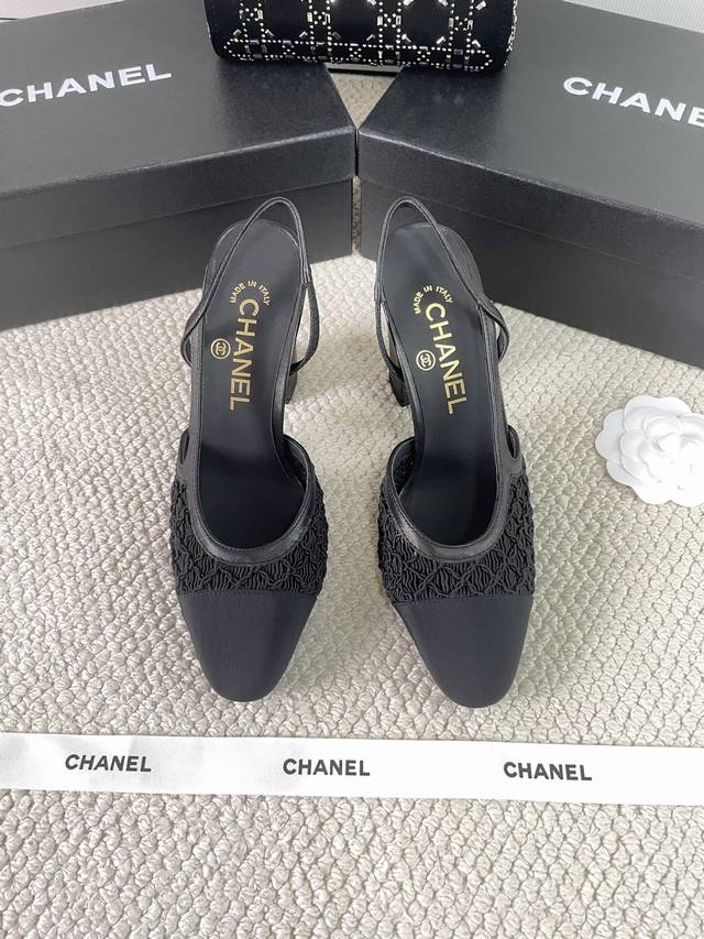 Chane*25S Chanel early spring hit woven Mary Jane sandals A must-have for me! !