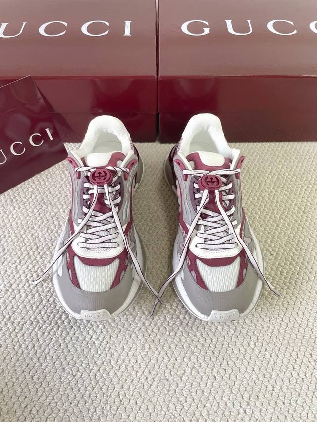 Gucci 2.0 latest couple style daddy shoes sneakers This sports running shoe will