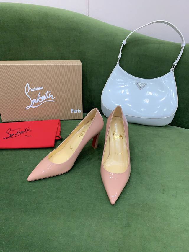 Factory Price P Christian Loubouti* Classic red-soled high heels with special-sh