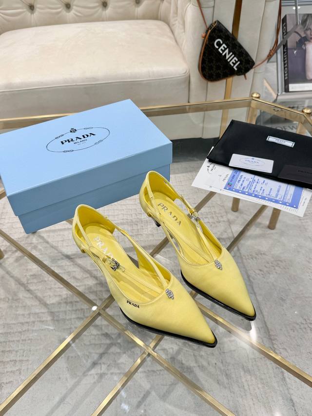 Pradr Prada new factory price P imported leather sole 230 imitation leather sole