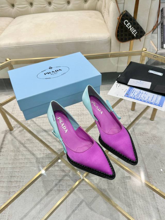 Pradr Prada new factory price P imported leather sole 220 imitation leather sole