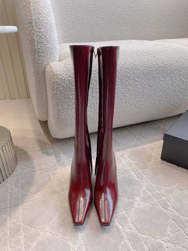 factory price Pp Ysl new high-heeled boots original purchase development autumn