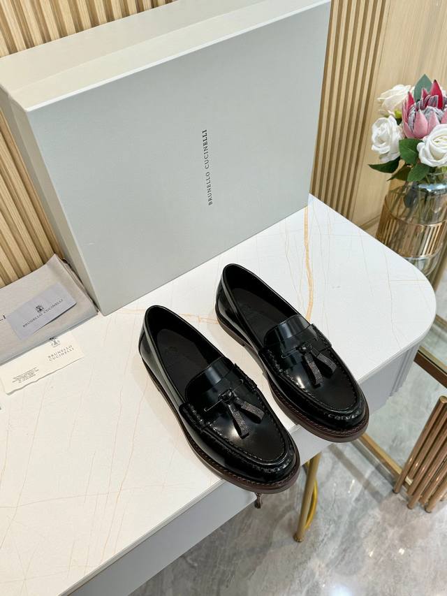 1836840FFF, Brunello Cucinelli, Bc Ss Fashion Loafers Shipment The penny loafer,