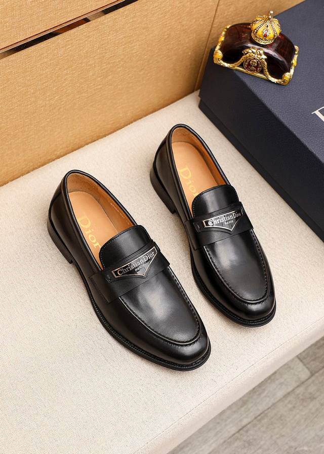 Product trademark: Dior casual leather shoes Regular size: 39-44 38.45.46 Custom