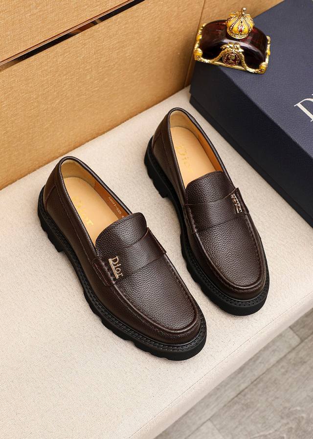 Product trademark: Dior casual leather shoes Regular size: 39-44 45 custom-made