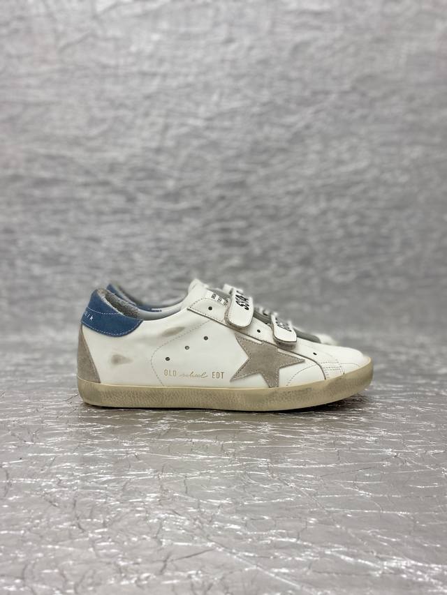 Golden Goose top version Velcro dirty shoes Buy the latest original version in t