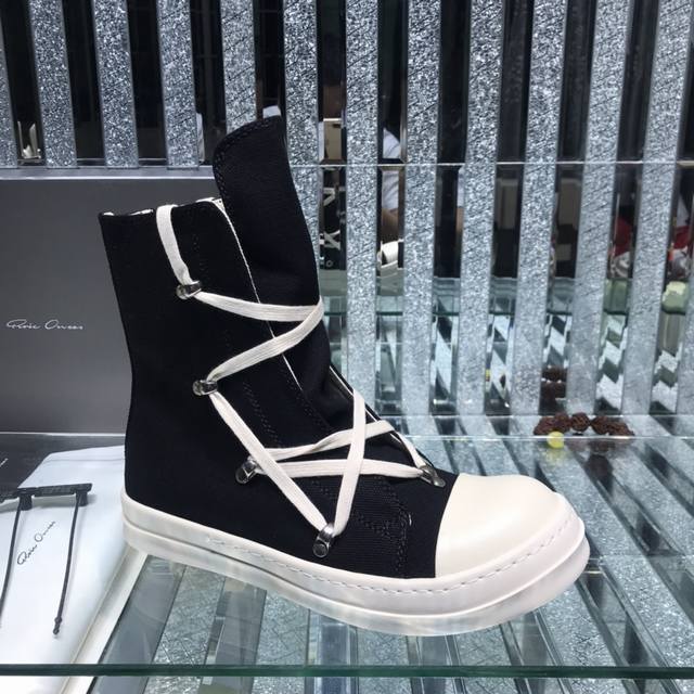 Price: Couple's Rick Owens Pentagram High Top Fashion Casual Sneakers! Official