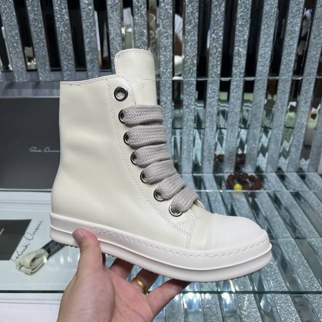 Instant Price: Couples' Rick Owens fashionable casual sneakers! Official website