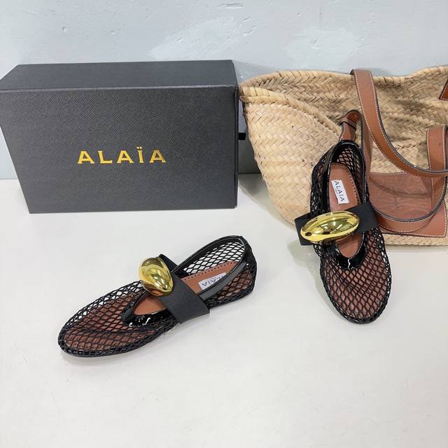 Price: High-quality niche fashion brand Alaia24 mesh hardware buckle decorated f