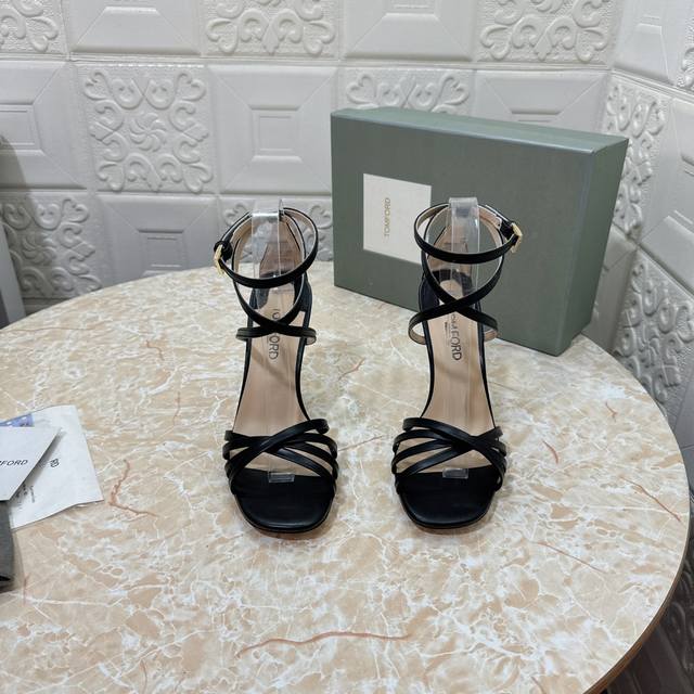 Price: Tom Ford top version high quality sandals New cross strap sandals in 7 co