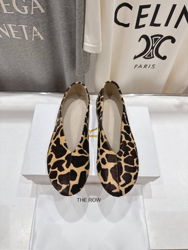 High version factory The Row 2025Ss new hit flat Mary Jane loafers slip-on shoes