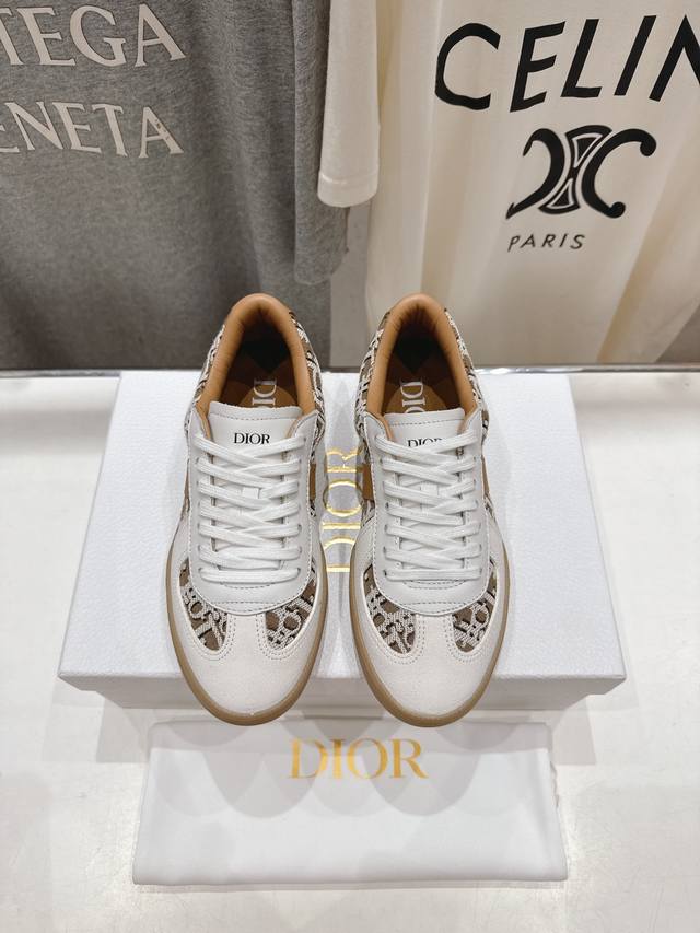 High version factory Dior Dior D home 2025Ss lace-up new college style fashion c